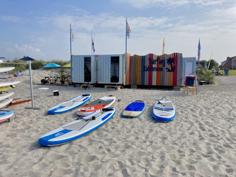 surfing Kalifornien